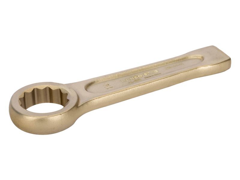 Produktbild Funkenfreier 1-7/16"-Schlag-Ringschlüssel aus Aluminiumbronze, 205 mm bild 2