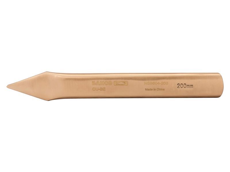 Produktbild Bahco Funkenfreier 7 mm Kreuzmeißel aus Kupferberyllium 200 mm