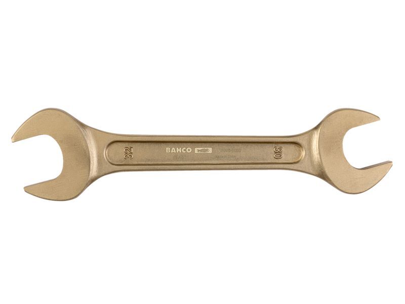 Produktbild Bahco Funkenfreier Doppelmaulschlüssel 30 x 36 mm aus Aluminiumbronze 270 mm