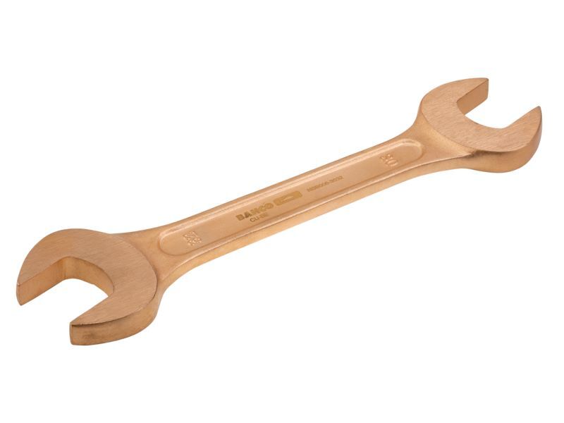 Produktbild Funkenfreier Doppelmaulschlüssel, 7 mm x 9 mm, aus Kupferberyllium, 96 mm bild 2