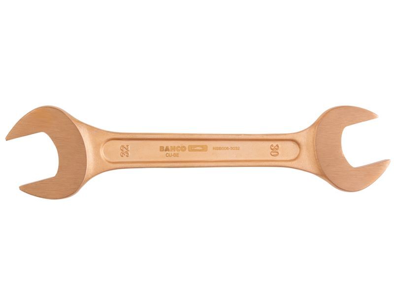 Produktbild Bahco Funkenfreier Doppelmaulschlüssel 21 x 23 mm aus Kupferberyllium 200 mm