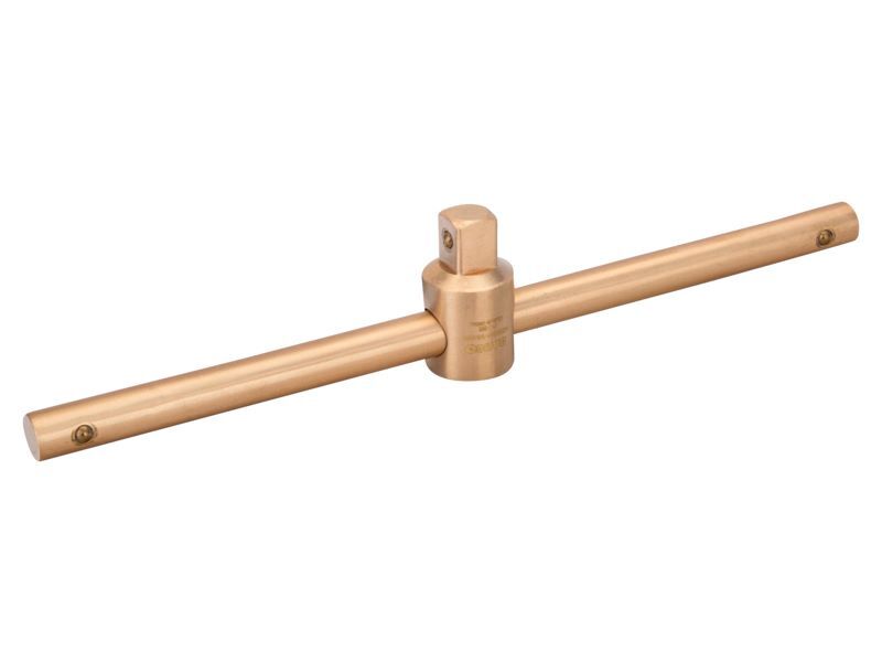Produktbild Funkenfreier 1/2"-Quergriff mit Gleitstück aus Kupferberyllium, 250 mm bild 2
