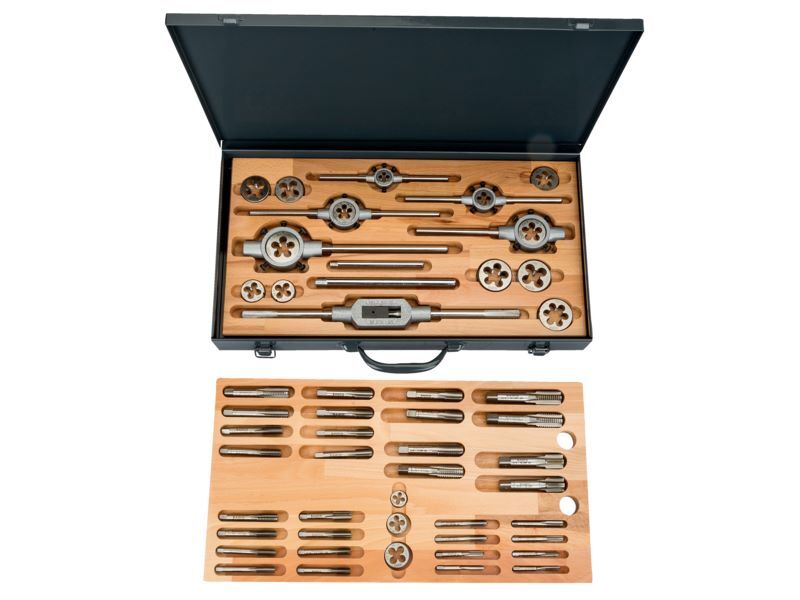 Produktbild Gewindeschneider-Satz 1/4-3/4", 54 teilig bild 2