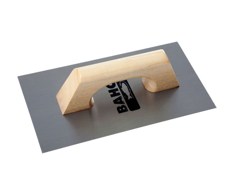 Produktbild Bahco Glättkelle mit Kohlenstoffstahl-Klinge und Holzgriff 300 x 180 mm