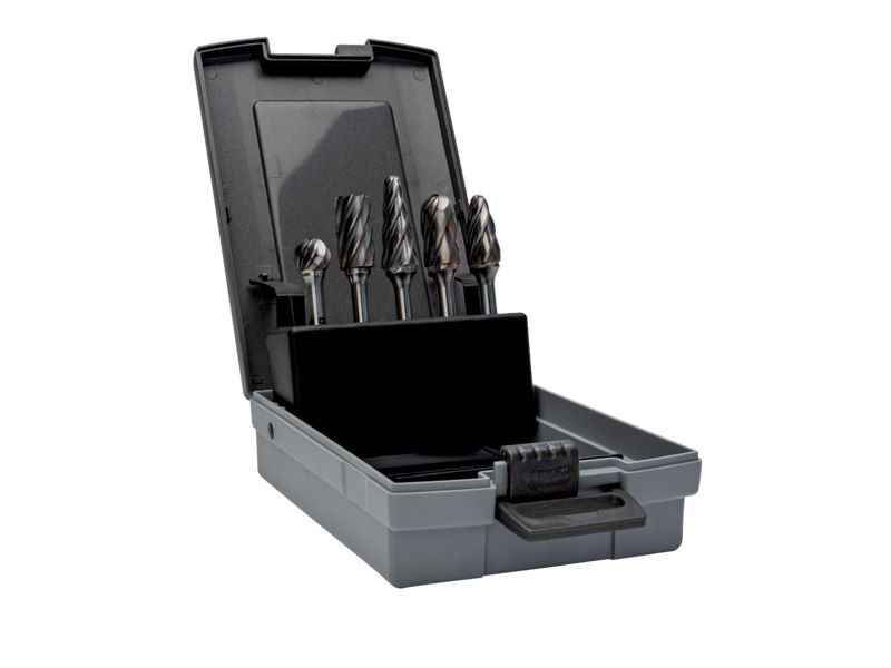 Produktbild Bahco Hartmetall Frässtifte Set für Alumnium 5 Stück