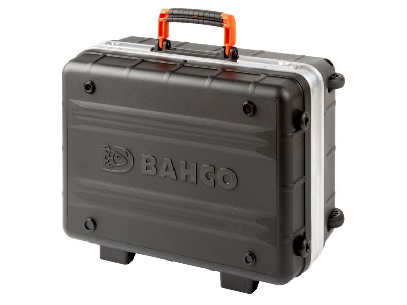 Produktbild Bahco Hartschalenkoffer 42 L mit Rädern und Teleskopgriff Werkzeugtafeln
