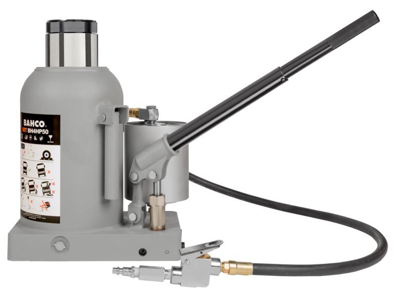 Produktbild Hydraulische Flaschenwagenheber, geschweißtes Gehäuse - 50T bild 2