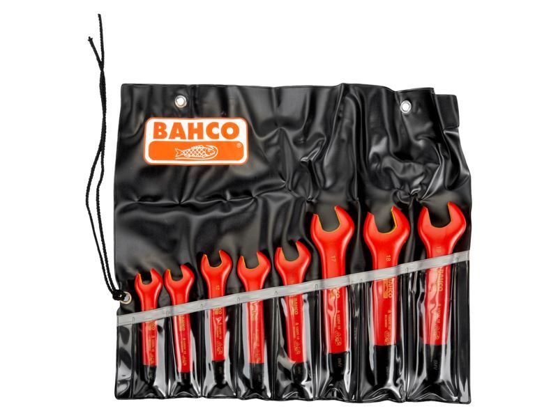 Produktbild Bahco Isolierter Maulschlüssel-Satz 8 mm 8 Teile