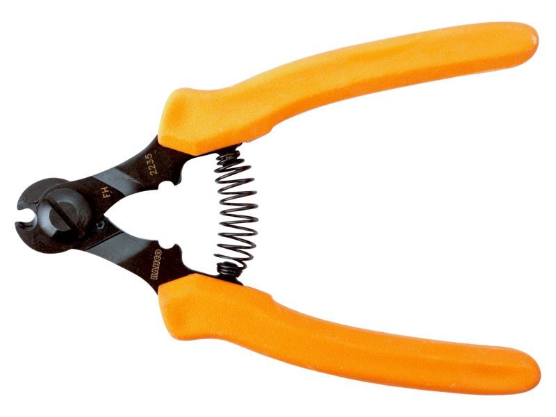 Produktbild Kabelschneider mit Elastomergriff für feste Werkstoffe und mehradrige Kabel, 165 bild 2