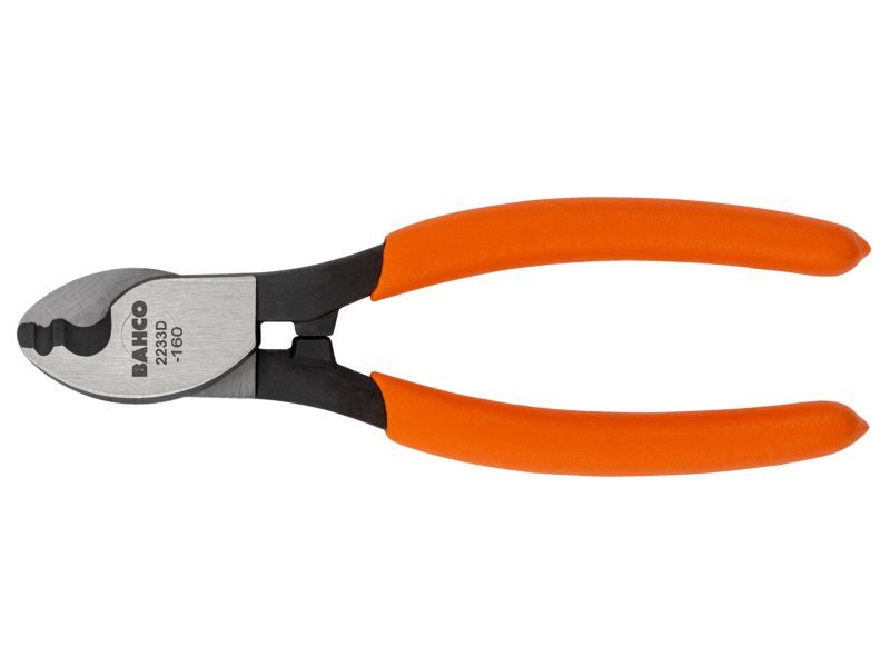 Produktbild Kabelschneider mit PVC-beschichteten Griffen für Cu- und Al-Kabel 200 mm Industr bild 2