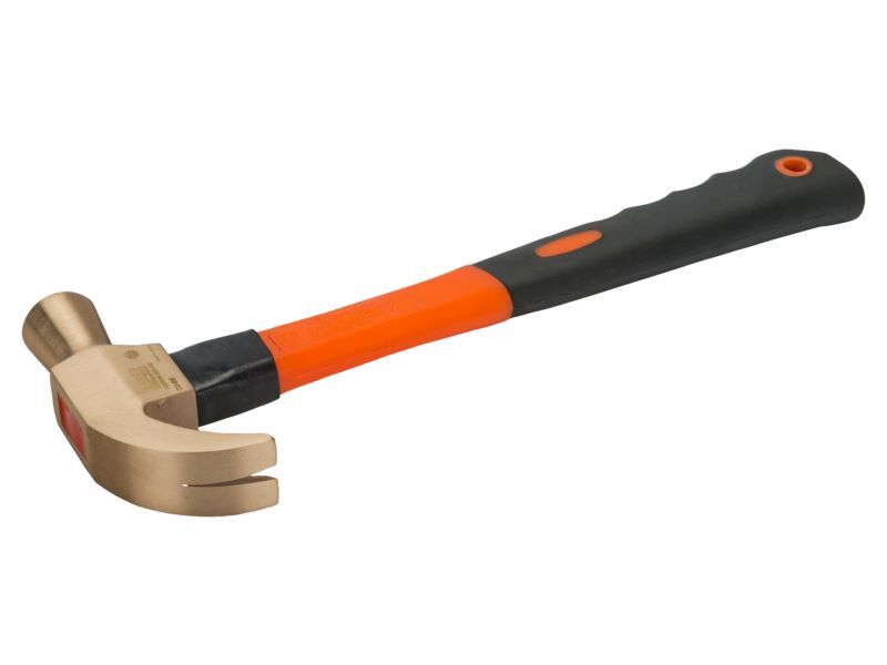 Produktbild Klauenhammer mit Kupferberyllium-Kopf und Fiberglas-Griff, funkenfrei, 500 g bild 2