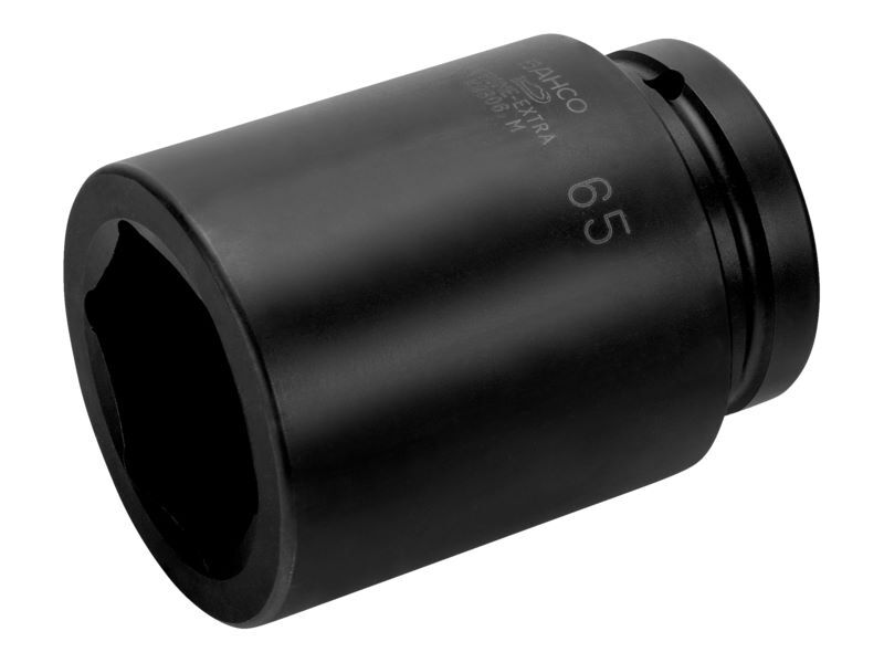 Produktbild 1–1/2" Kraft-Steckschlüssel-Einsatz, lang, Sechskant, 80 mm, phosphatiert bild 2