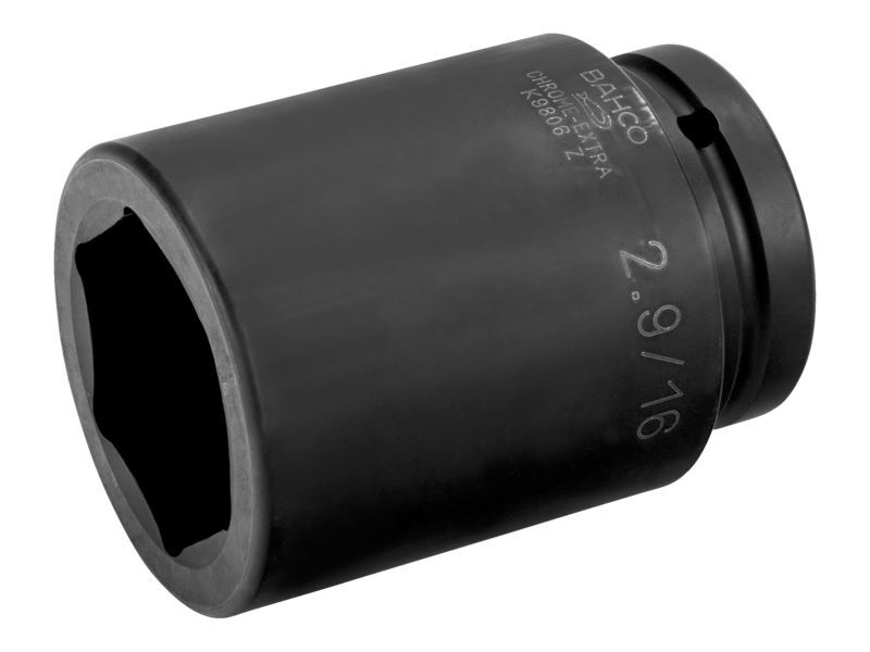 Produktbild 1–1/2" Kraft-Steckschlüssel-Einsatz, lang, Sechskant, 4–1/8", phosphatiert bild 2