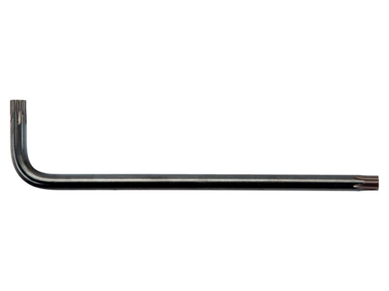 Produktbild Langer TORX®-Plus-Winkelschraubendreher, phosphatiert, T8 x 80 mm bild 2