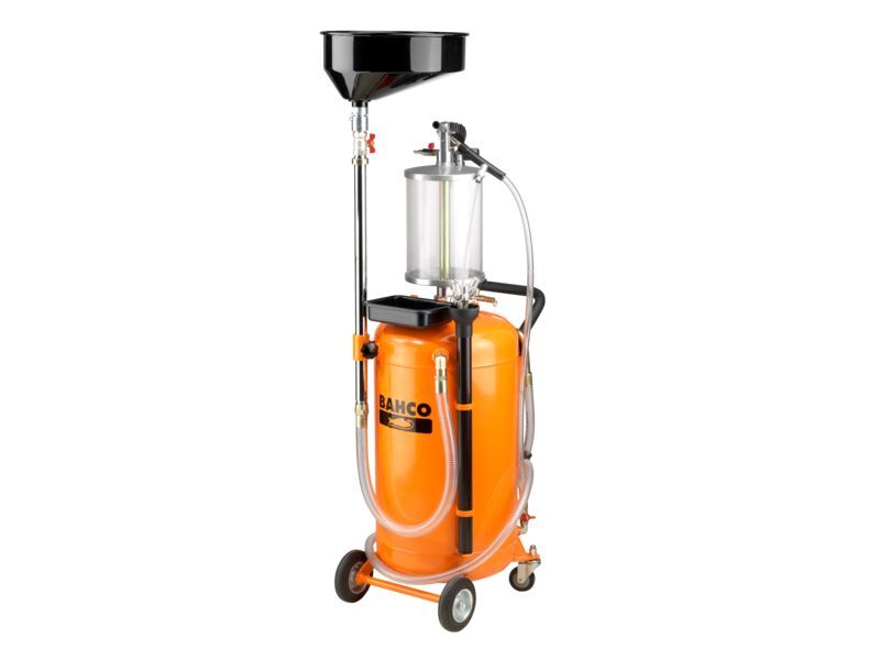 Produktbild Bahco 2-in-1-Ölablasser mit Behälterkapazität von 90 Liter mit Inspektionskammer