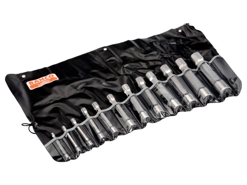Produktbild Bahco Doppelsteckschlüssel Satz 6 - 32 mm 12 Stück mit Tasche