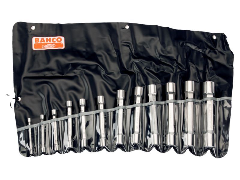 Produktbild Metrischer Doppelsteckschlüssel-Satz - 12 Stück/Tasche bild 2