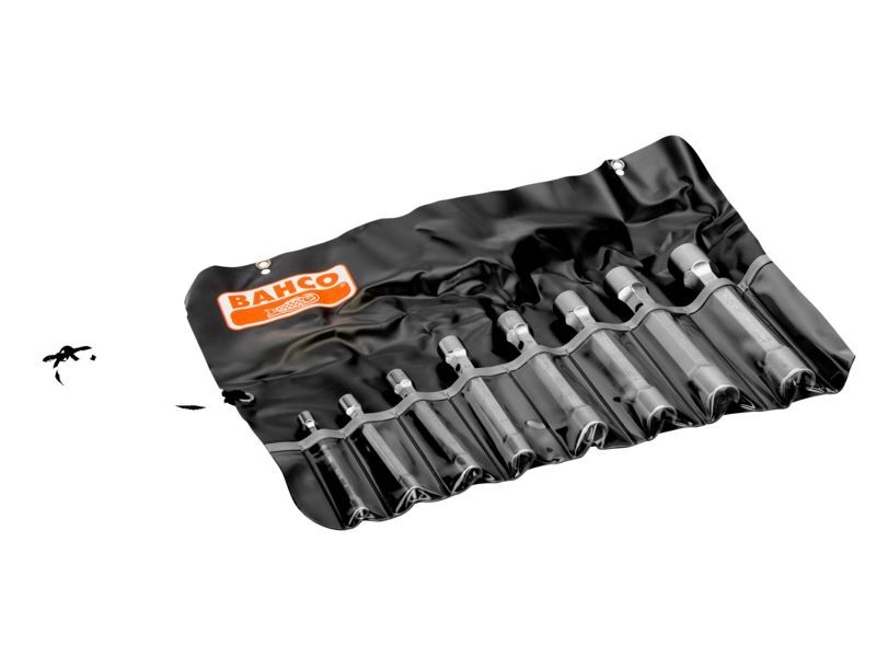 Produktbild Metrischer Doppelsteckschlüssel-Satz - 8 Stück/Tasche bild 2