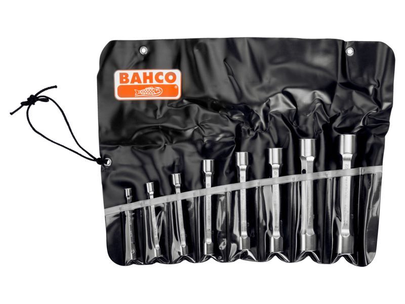 Produktbild Bahco Metrischer Doppelsteckschlüssel-Satz 8 Stück/ in der Tasche 6-22 mm