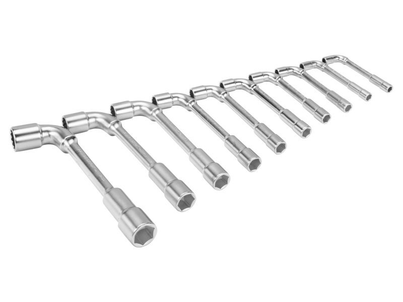 Produktbild Metrischer, gekröpfter Doppelsteckschlüssel-Satz mit 12x6-Punkt-Dynamic-Drive™-P bild 2