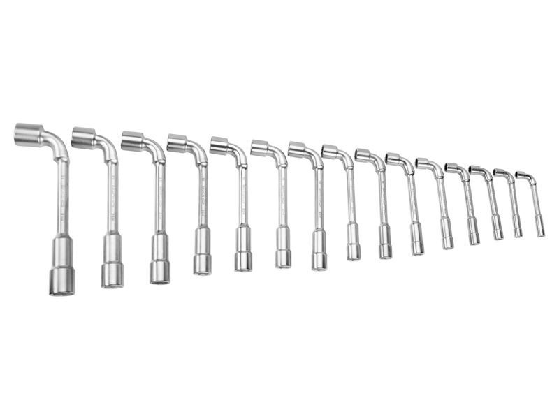 Produktbild Metrischer, gekröpfter Doppelsteckschlüssel-Satz mit 12x6-Punkt-Dynamic-Drive™-P bild 2