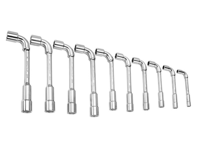 Produktbild Metrischer, gekröpfter Doppelsteckschlüssel-Satz, 6 x Sechskant-Dynamic-Drive™-P bild 2