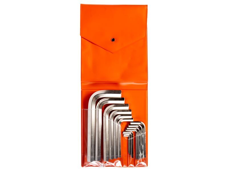 Produktbild Metrischer Sechskant-Winkelschraubendreher-Satz, vernickelt, 2 bis 22 mm - 15-te bild 2