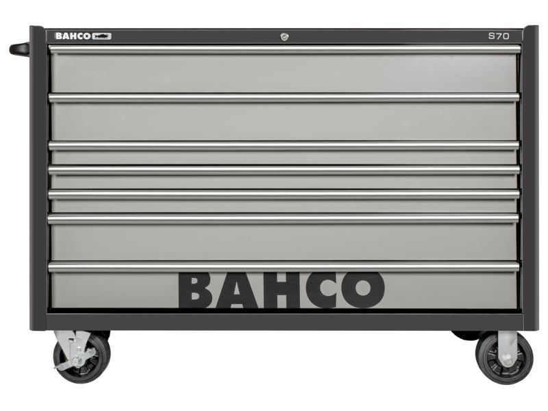 Produktbild Bahco Werkstattwagen mit sieben Schubladen 986 x 501 x 1430 mm RAL 9005
