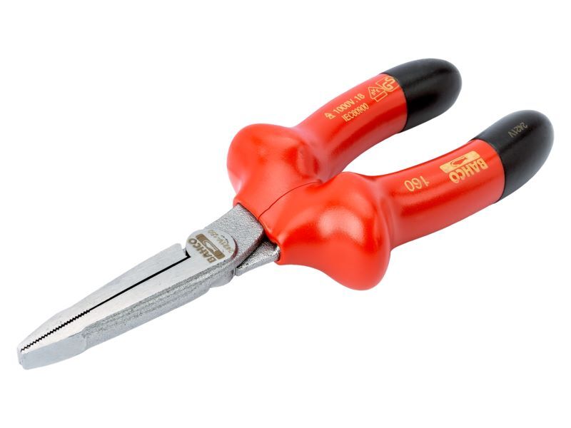 Produktbild Bahco Flachzange verchromt isoliert 160 mm