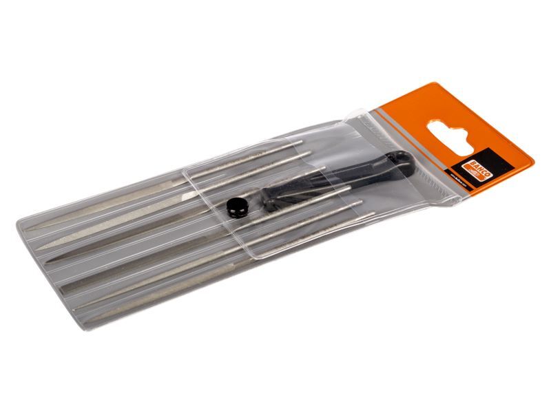 Produktbild Nadelfeilensatz, Bastardhieb, ohne Heft 140 mm – 6-teilig bild 2