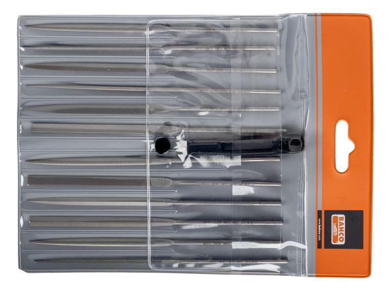 Produktbild Nadelfeilensatz, Bastardhieb, ohne Heft 160 mm – 12-teilig bild 2