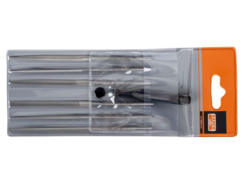 Produktbild Nadelfeilensatz, Doppelschlichthieb, ohne Heft 140 mm – 6-teilig bild 2