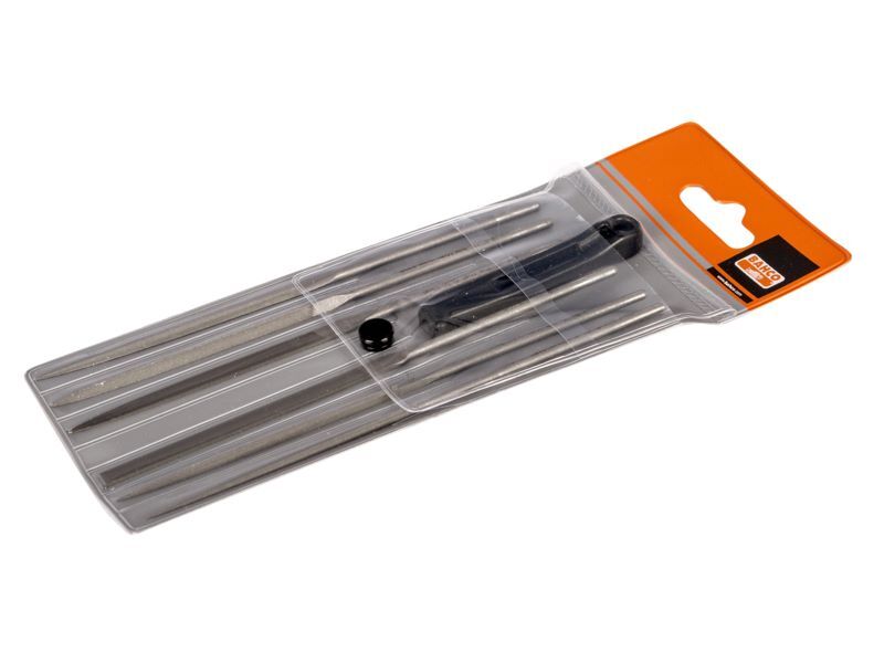 Produktbild Bahco Nadelfeilensatz Halbschlicht ohne Heft 160 mm 6 teilig