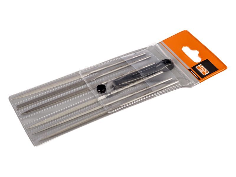 Produktbild Bahco Nadelfeilensatz Schlicht ohne Heft 160 mm 6 teilig