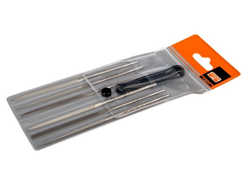 Produktbild Bahco Nadelfeilensatz Schlichthieb ohne Heft 140 mm 6 teilig