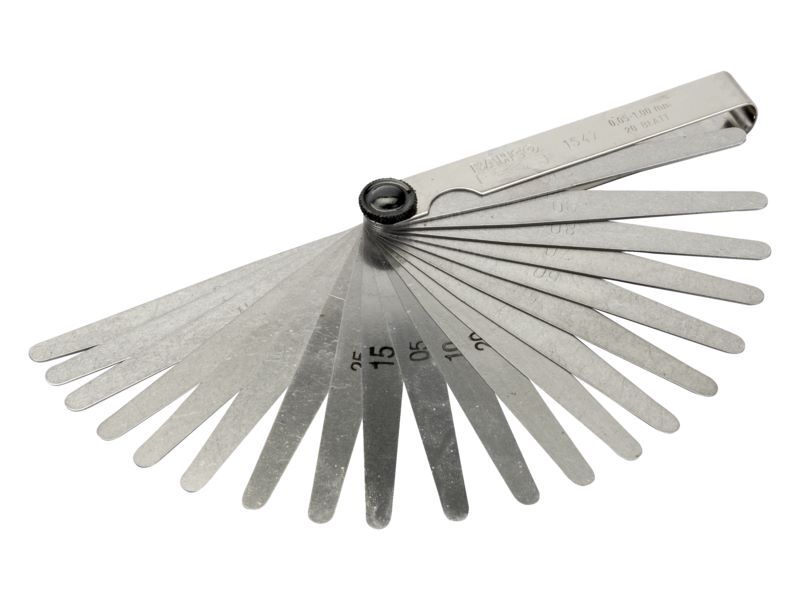 Produktbild Bahco Profi-Fühlerlehre mit 20 Klingen 100 mm