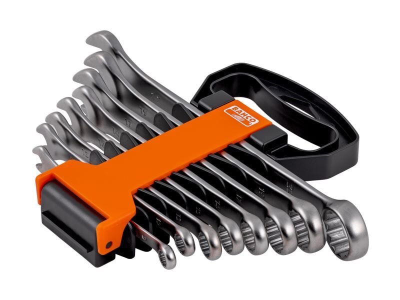 Produktbild Bahco Ring-Maulschlüssel Satz metrisch 8 Teile im Kunststoffhalter 8-22 mm