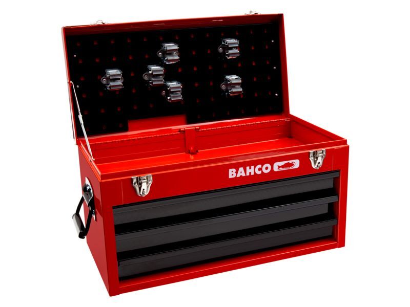 Produktbild Robuste Werkzeugbox aus Metall mit 3 Schubladen bild 2