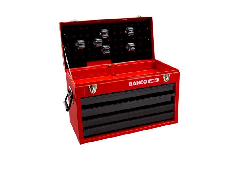 Produktbild Robuste Werkzeugbox aus Metall mit 4 Schubladen bild 2