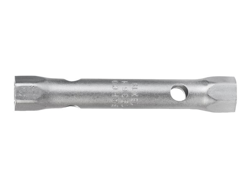 Produktbild Rohrförmiger Doppelsteckschlüssel, 24 mm × 26 mm, verchromt, 177 mm bild 2