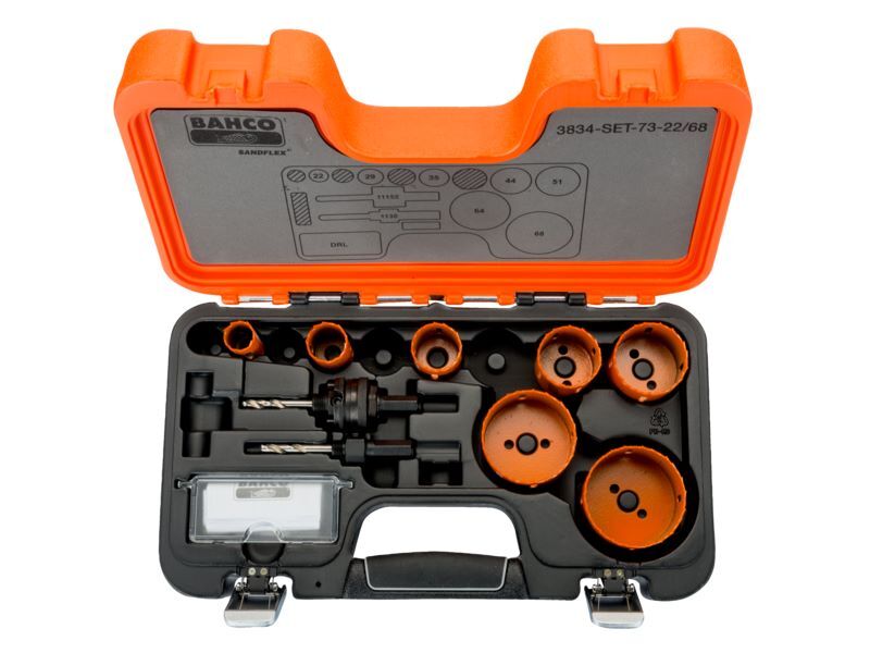 Produktbild Sandflex® Bimetall-Lochsägen-Satz 22 mm-68 mm - 10-teilig bild 2
