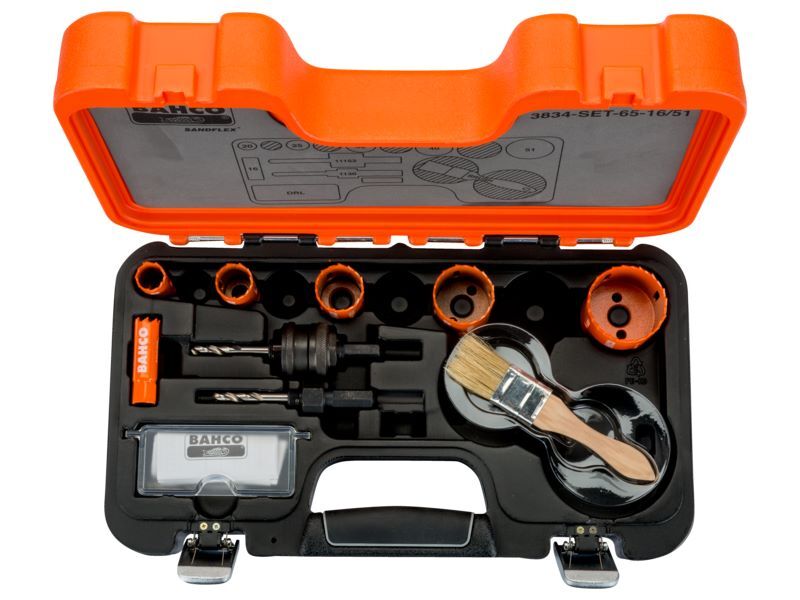 Produktbild Sandflex® Bimetall-Lochsägen-Satz für Metall/Holzplatten 16 mm-51 mm - 9-teilig bild 2