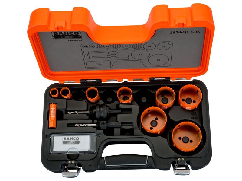 Produktbild Sandflex® Bimetall-Lochsägen-Satz für Metall/Holzplatten 16 mm-64 mm - 12-teilig bild 2