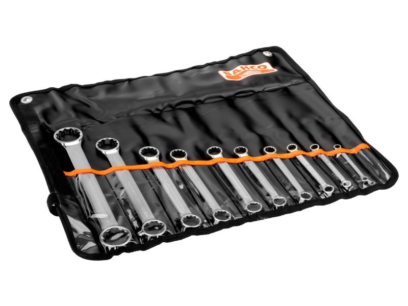 Produktbild Satz flacher Doppelringschlüssel - 10 Stück/Tasche bild 2