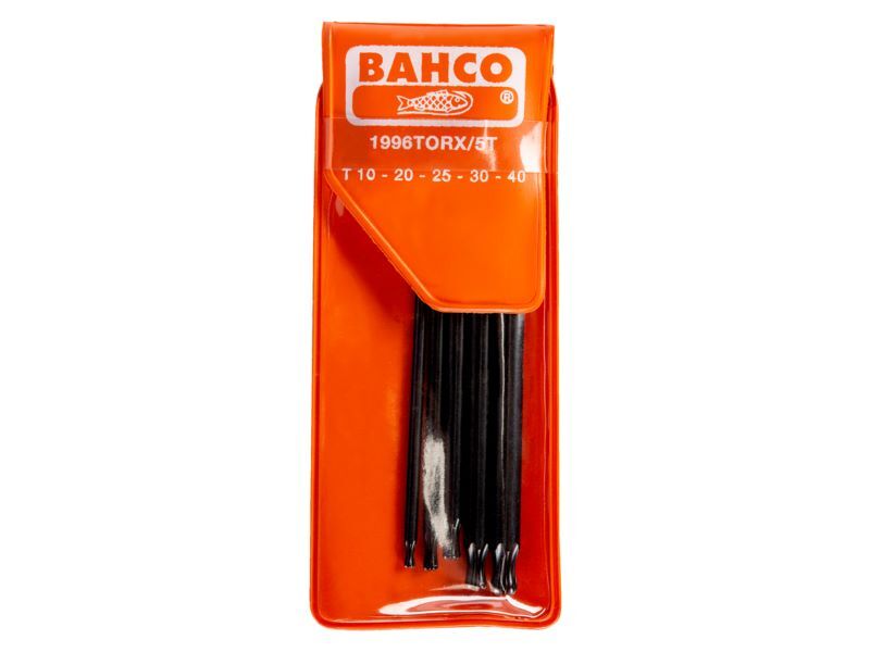 Produktbild Satz lange TORX® Winkelschraubendreher mit Kugelkopf, phosphatiert – 5-teilig bild 2