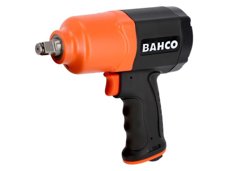 Produktbild Bahco Schlagschrauber 1/2 Zoll mit Doppelhammer-Schlagwerk 1600 Nm