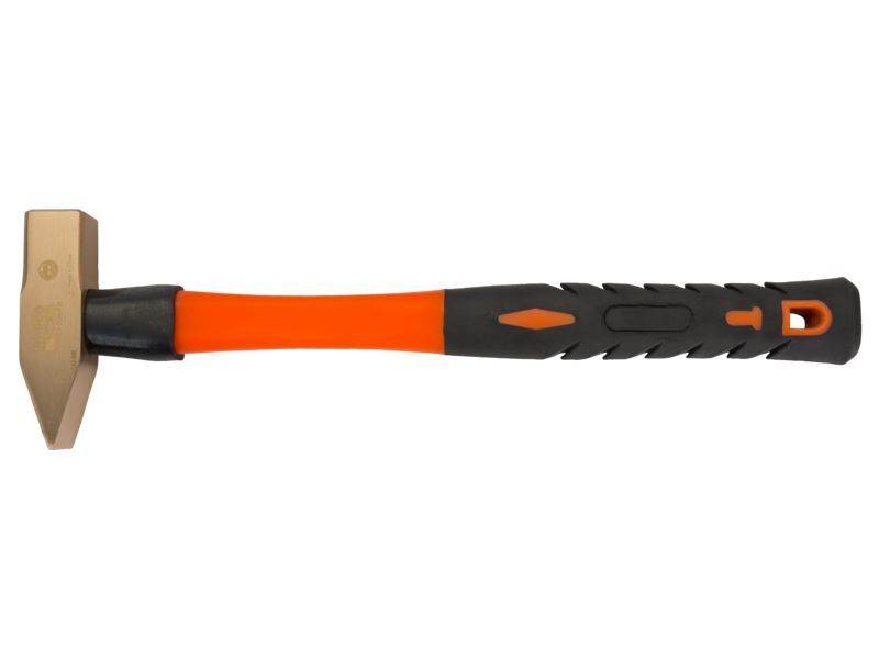 Produktbild Bahco Schlosserhammer 2 kg mit Kupferberyllium-Kopf und Fiberglas-Griff funkenfrei