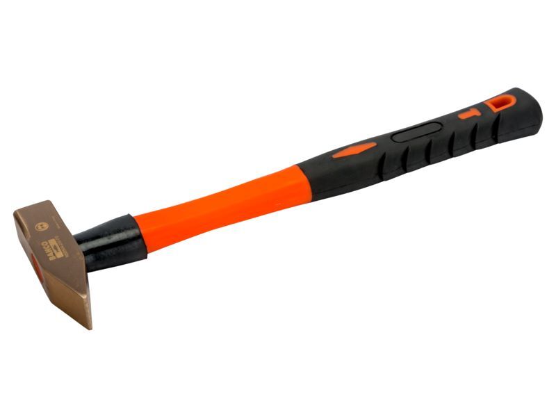 Produktbild Schlosserhammer mit Kupferberyllium-Kopf und Fiberglas-Griff, funkenfrei, 200 g bild 2