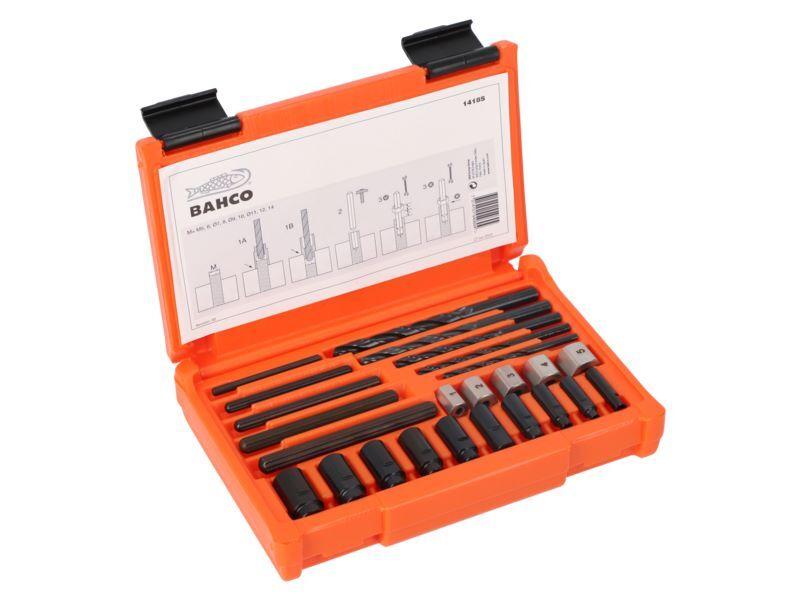 Produktbild Bahco Schraubenausdreher M5-M16 für abgebrochene Schrauben/Bolzen/Stifte