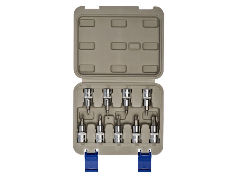 Produktbild 1/2" Schraubendreher-Einsätze-Satz für Torx-Schrauben, 9-teilig bild 2